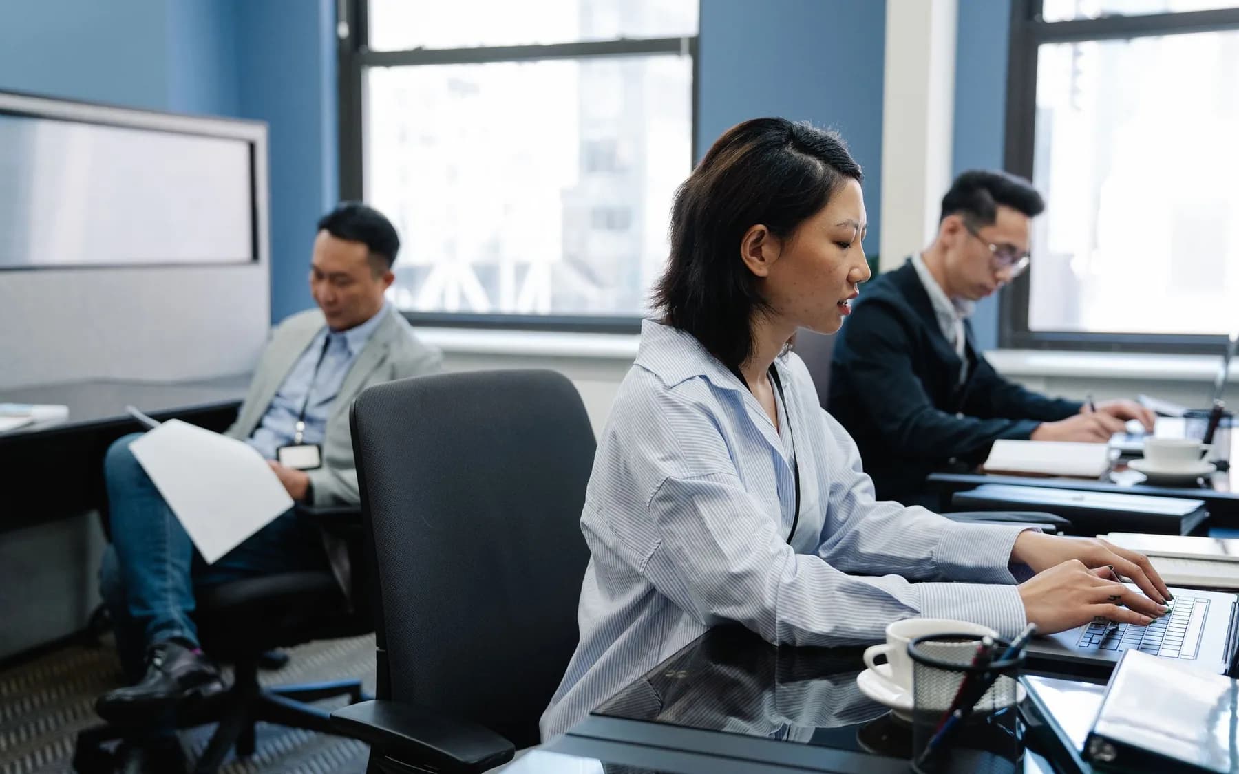 Đội ngũ doanh nghiệp cộng tác trên Google Workspace
